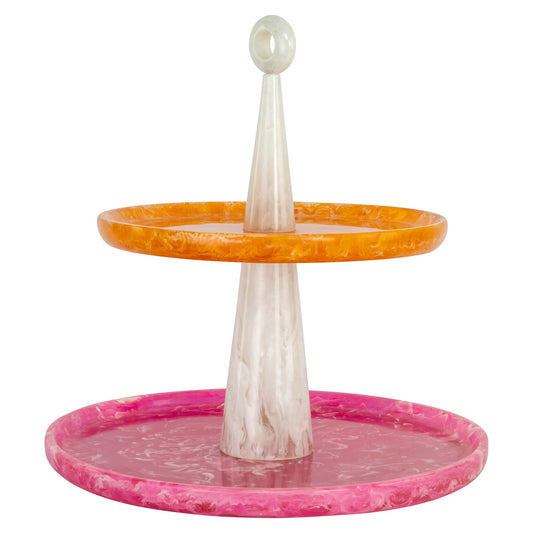 Richmond Möbel Kuchenplatte Posy pink/orange | 215910