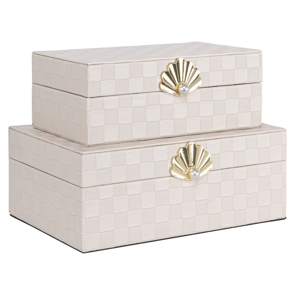 Richmond Möbel Aufbewahrungsbox Bless ivory | 215917