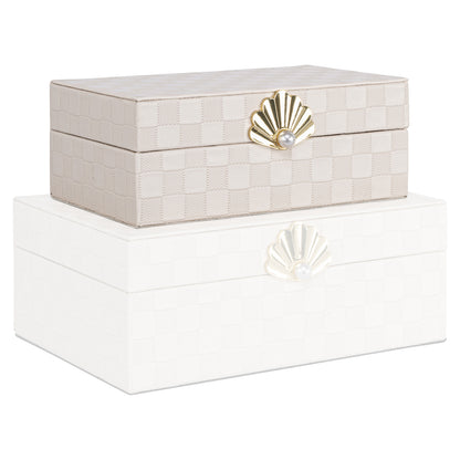 Richmond Möbel Aufbewahrungsbox Bless ivory | 215917