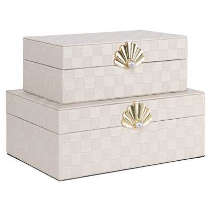 Richmond Möbel Aufbewahrungsbox Bless ivory | 215918