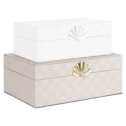 Richmond Möbel Aufbewahrungsbox Bless ivory | 215918