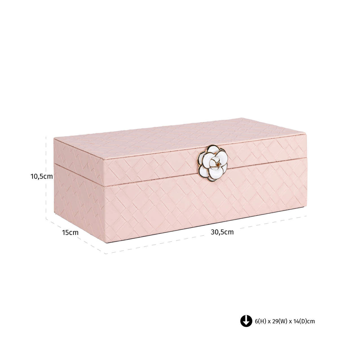 Richmond Möbel Aufbewahrungsbox Lotte pink | 215920