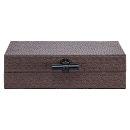 Richmond Möbel Aufbewahrungsbox Billie dark brown | 215923