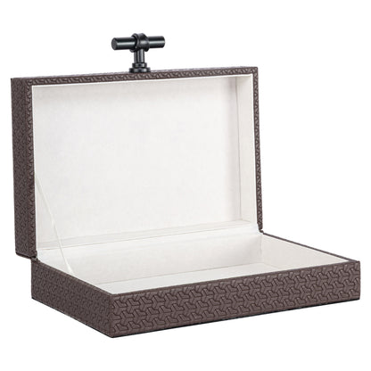 Richmond Möbel Aufbewahrungsbox Billie dark brown | 215923