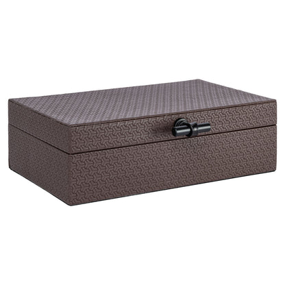 Richmond Möbel Aufbewahrungsbox Billie dark brown | 215924
