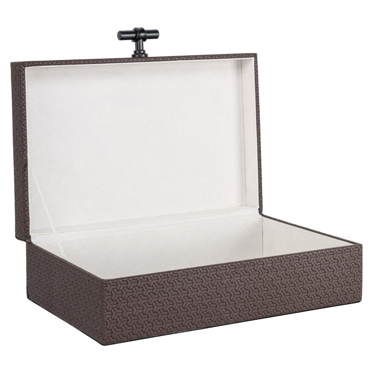 Richmond Möbel Aufbewahrungsbox Billie dark brown | 215924