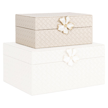 Richmond Möbel Aufbewahrungsbox Lillie ivory | 215925