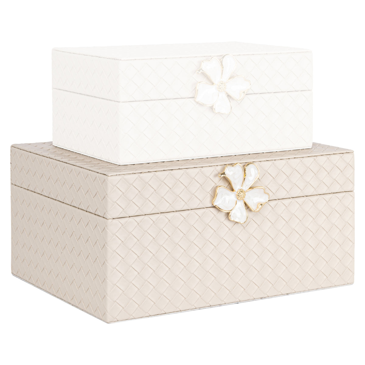 Richmond Möbel Aufbewahrungsbox Lillie ivory | 215926