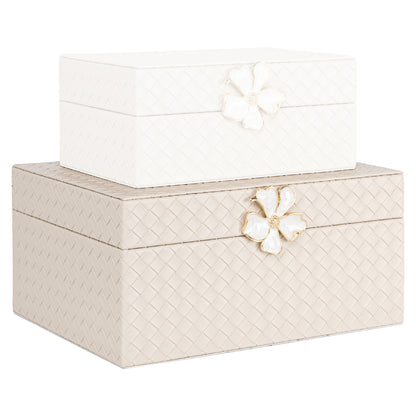 Richmond Möbel Aufbewahrungsbox Lillie ivory | 215926