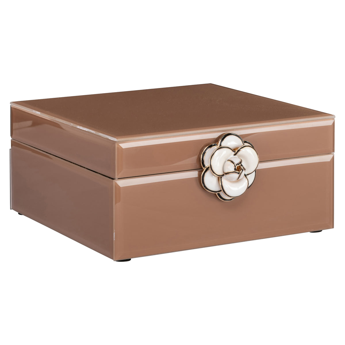 Richmond Möbel Aufbewahrungsbox Floral brown | 215927