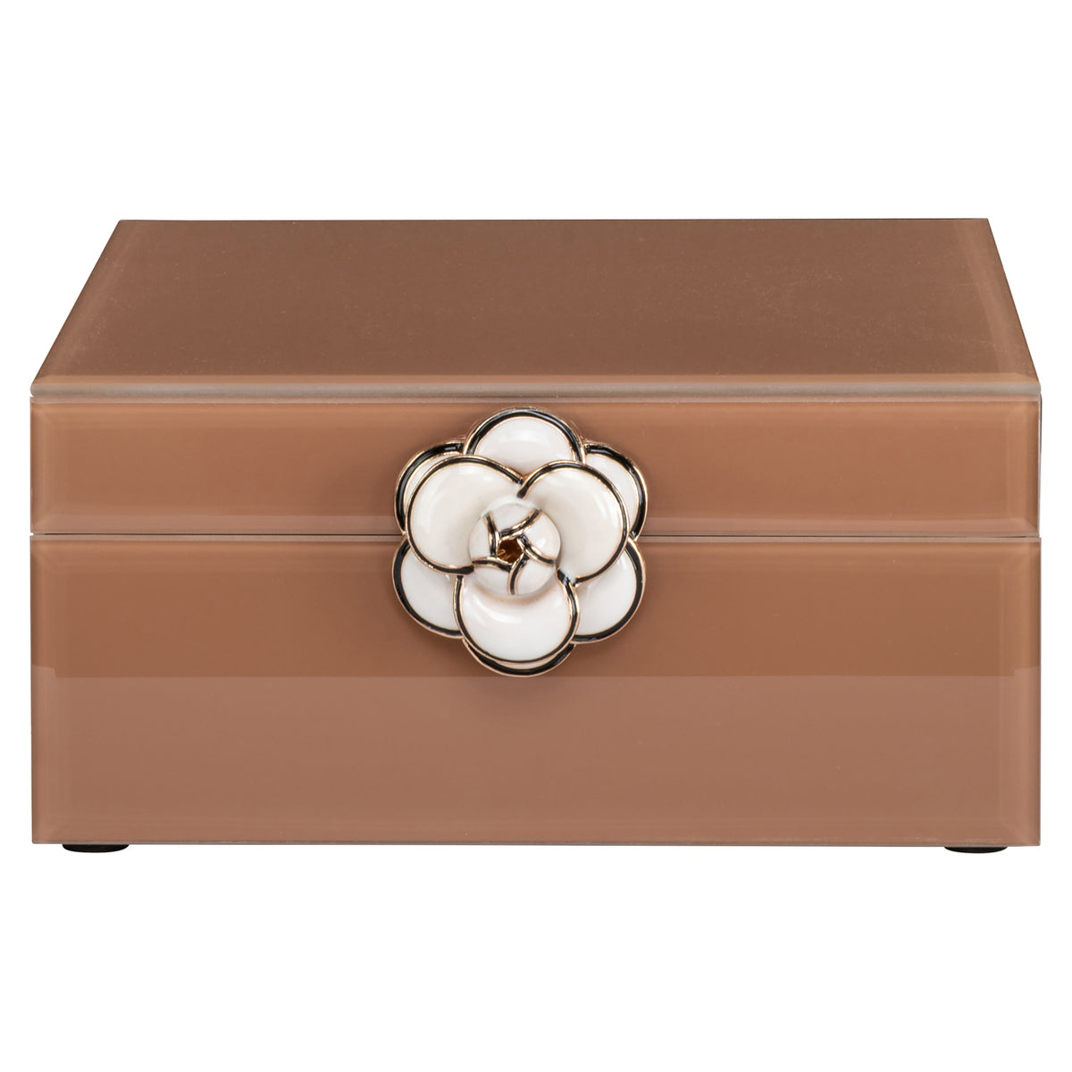 Richmond Möbel Aufbewahrungsbox Floral brown | 215927