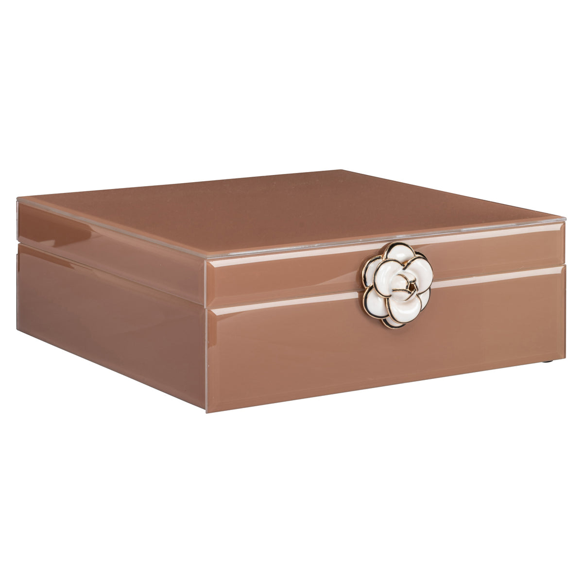 Richmond Möbel Aufbewahrungsbox Floral brown | 215928