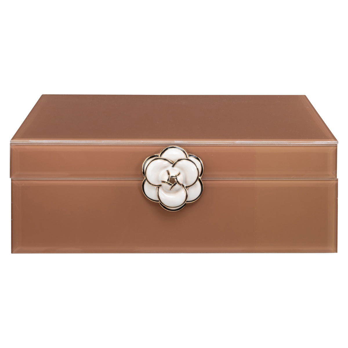 Richmond Möbel Aufbewahrungsbox Floral brown | 215928
