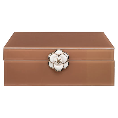 Richmond Möbel Aufbewahrungsbox Floral brown | 215928