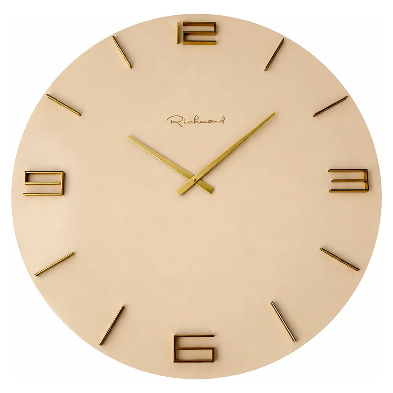 Richmond Möbel | Uhr Byram | Black-gold