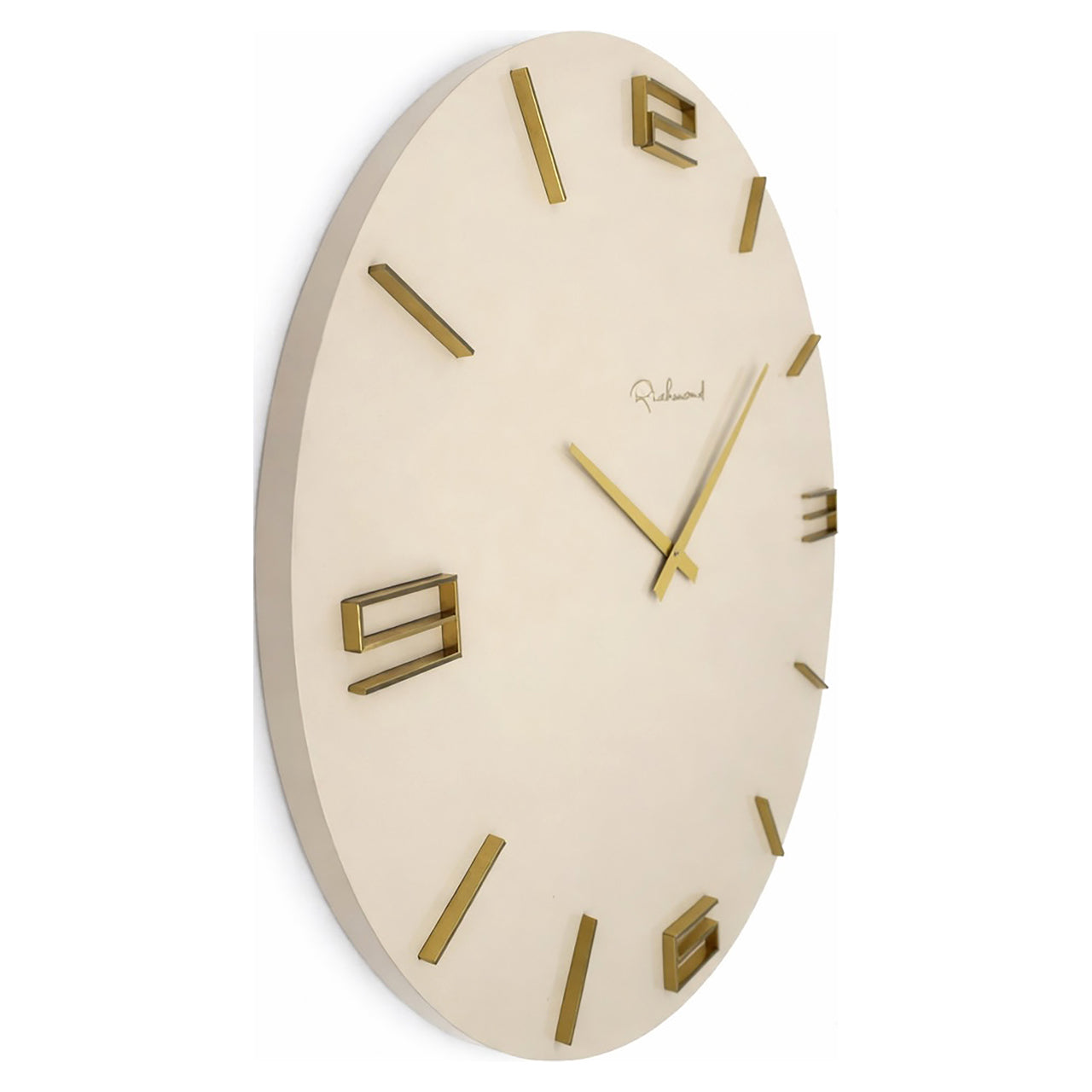 Richmond Möbel | Uhr Byram | Black-gold