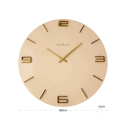 Richmond Möbel | Uhr Byram | Black-gold