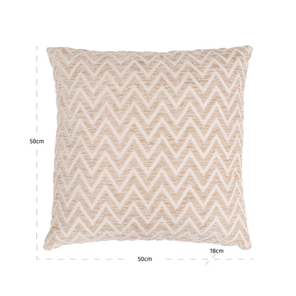 Kissen Cassy beige chevron