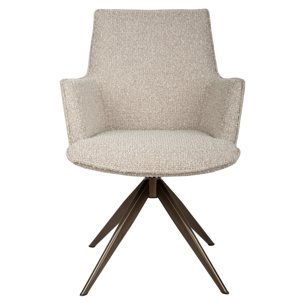 Richmond Möbel | Esszimmerstuhl Dakota drehbar with arm | Niagara-beige