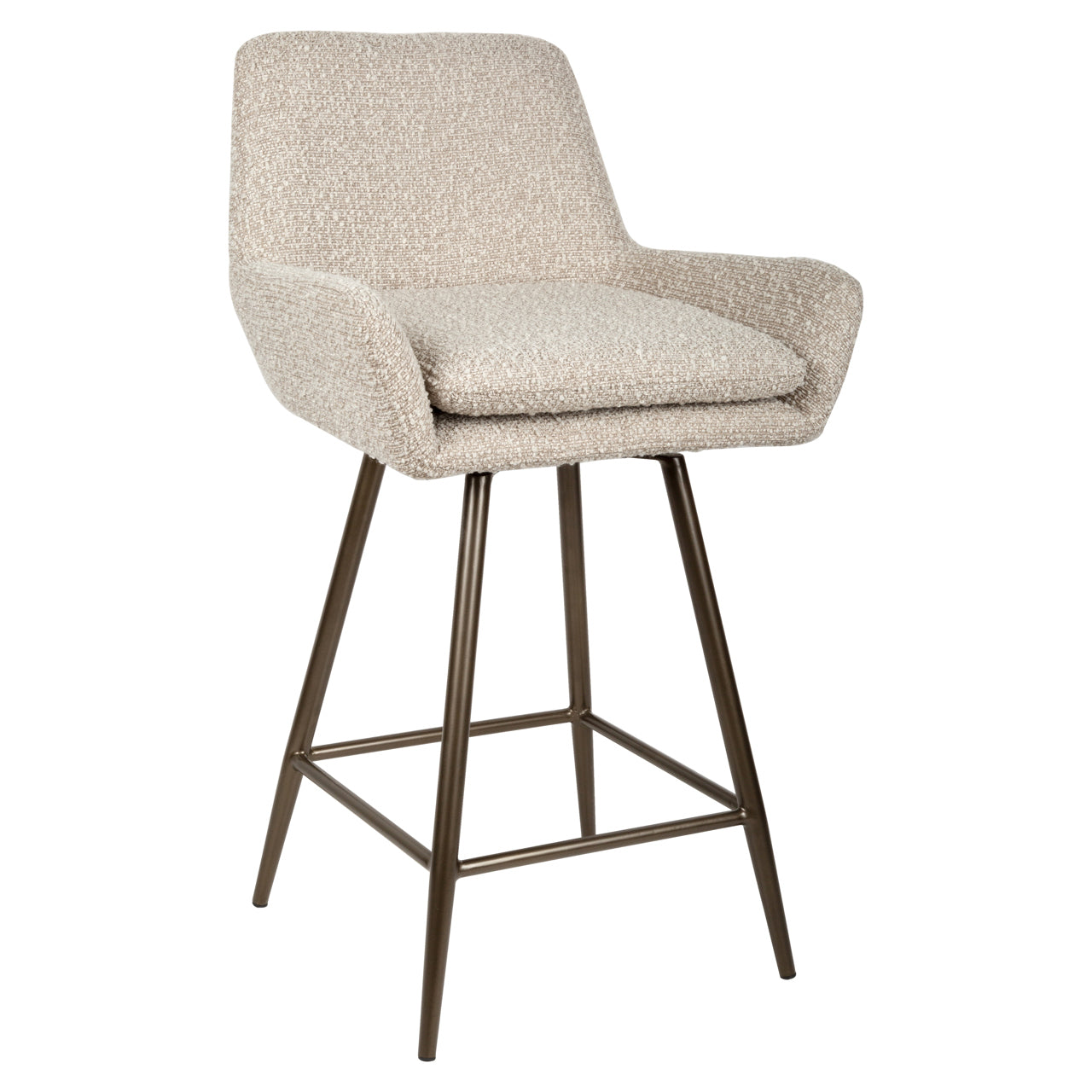 Richmond Möbel | Thekenstuhl Linsey (Set von 2) | Niagara-beige