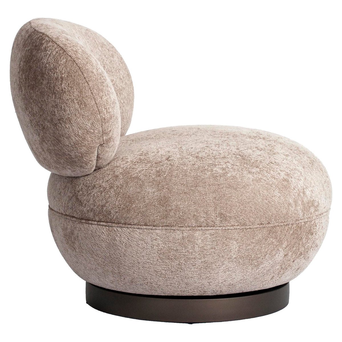 Richmond Möbel Lounge Stuhl Jace drehbar Feuerresistent be easy sand | 216041