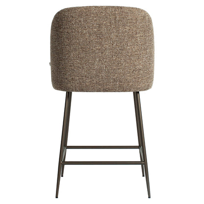 Richmond Möbel Thekenstuhl Pullitzer brown tweed | 216045