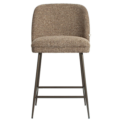 Richmond Möbel Thekenstuhl Pullitzer brown tweed | 216045