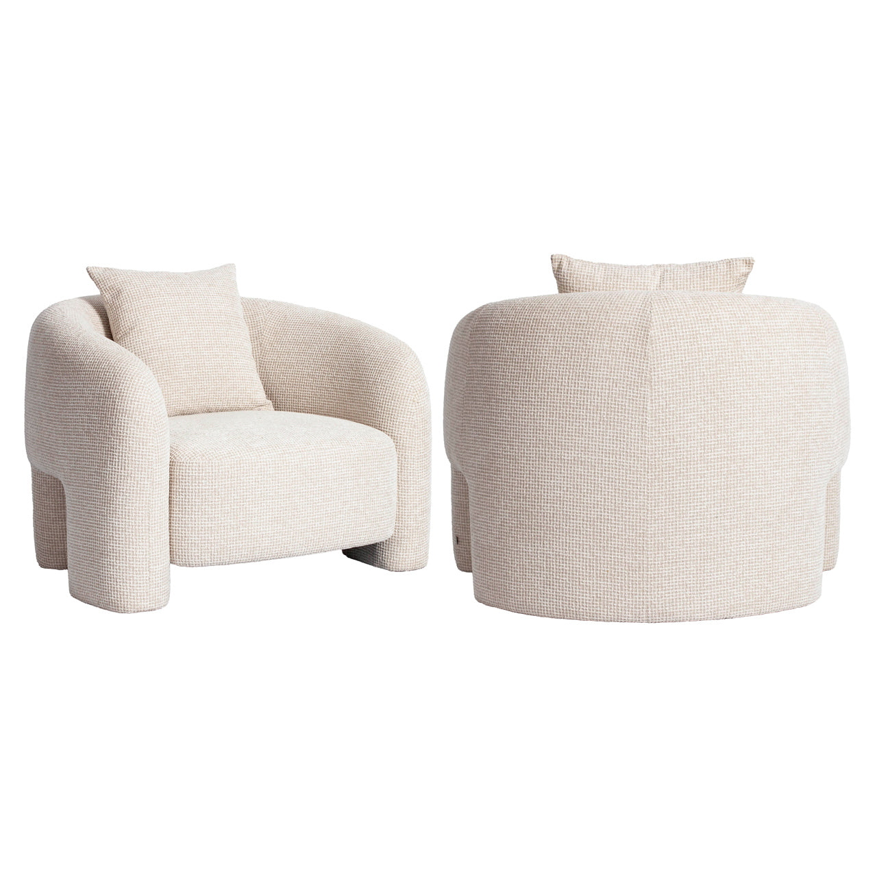 Richmond Möbel | Lounge Stuhl Tuscany | Beige-graffic