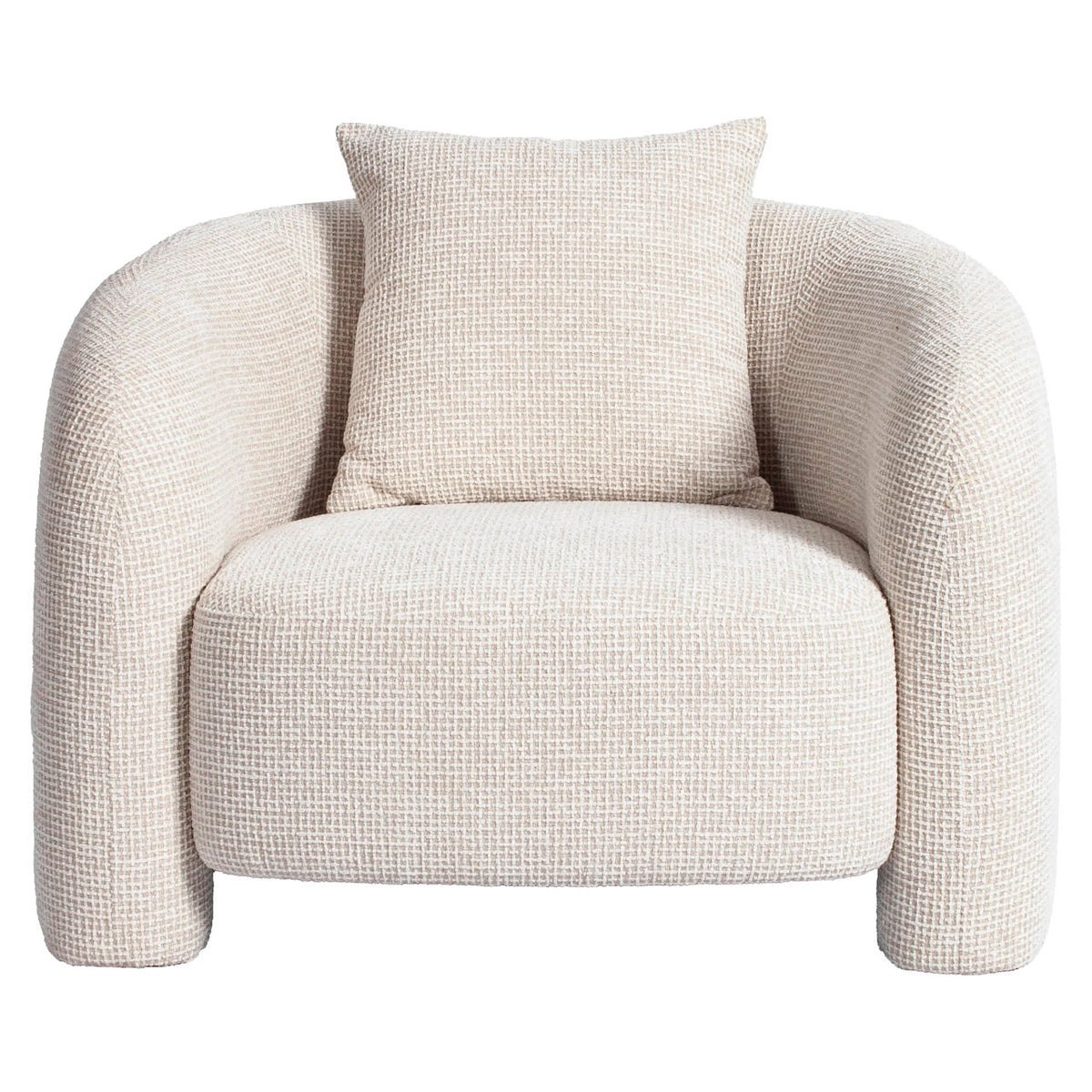 Richmond Möbel Lounge Stuhl Tuscany beige blockweave | 216049