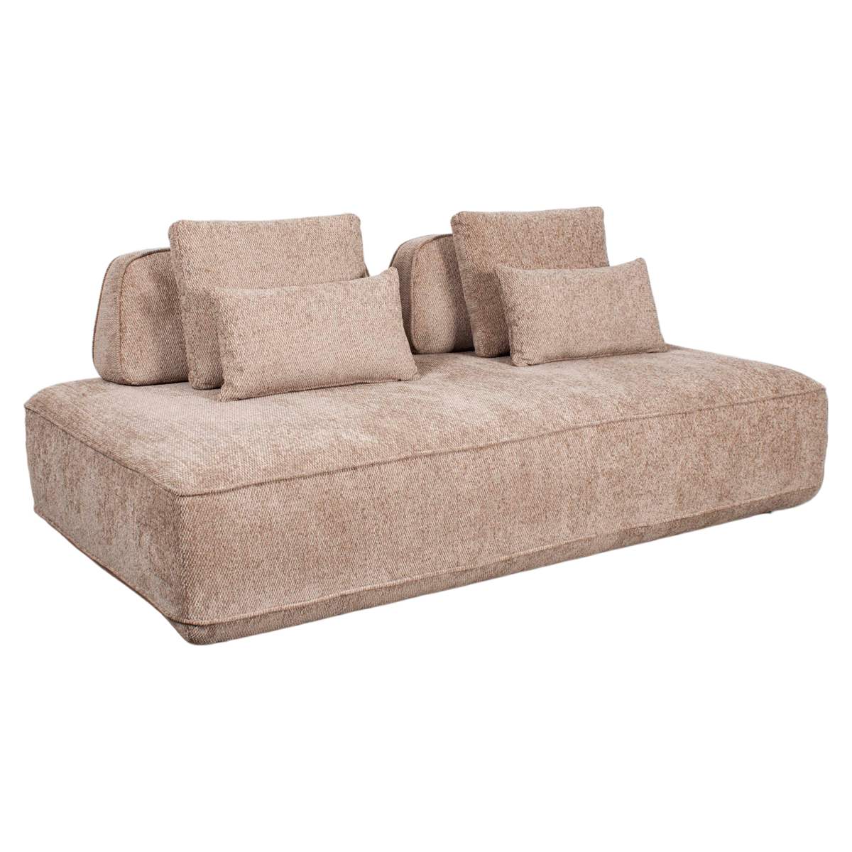 Richmond Möbel Sofa Tudor bewegliche Rückenlehne mocca boldweave | 216051