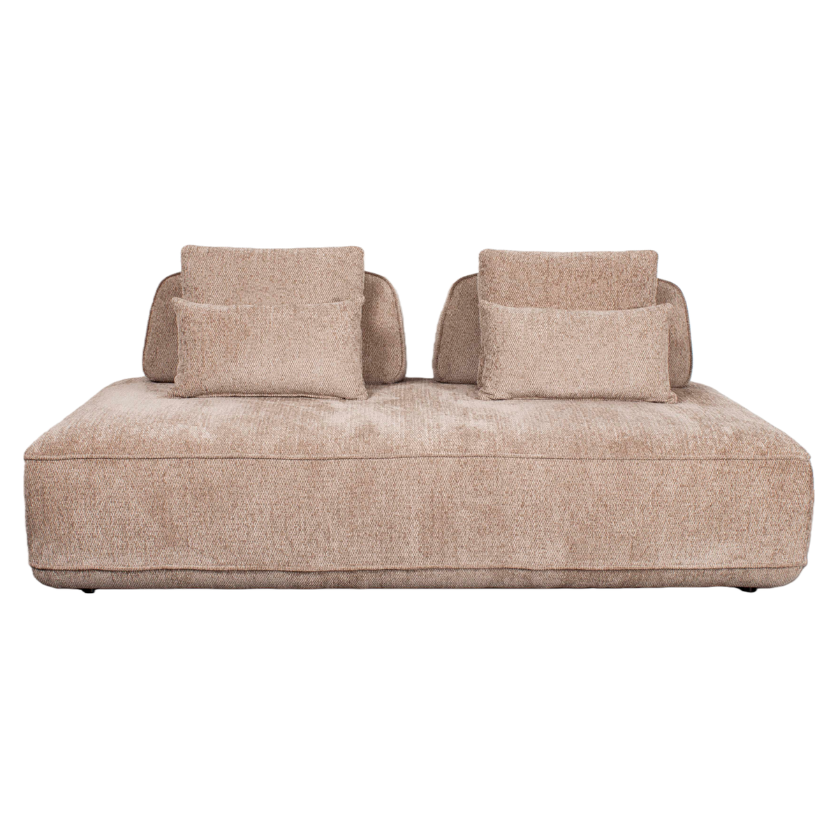 Richmond Möbel Sofa Tudor bewegliche Rückenlehne mocca boldweave | 216051
