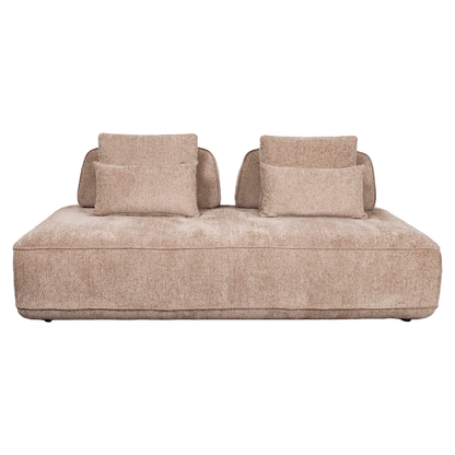 Richmond Möbel Sofa Tudor bewegliche Rückenlehne mocca boldweave | 216051