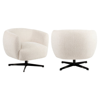 Richmond Möbel | Lounge Stuhl Estelle drehbar | Sheep-natural