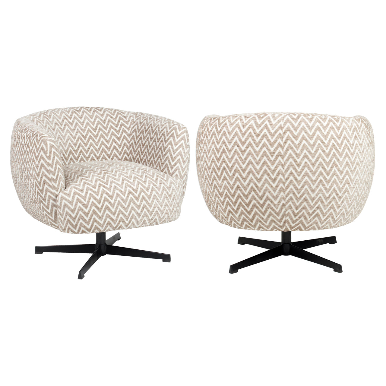 Richmond Möbel | Lounge Stuhl Estelle drehbar | Sheep-natural