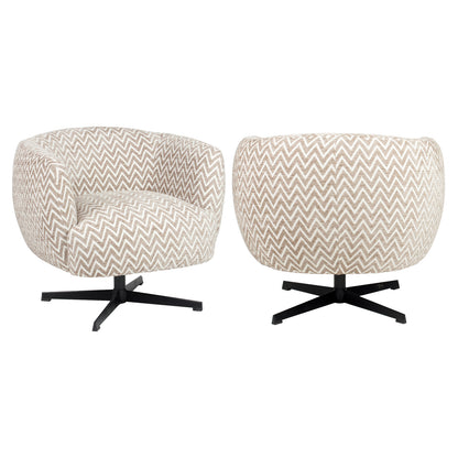 Richmond Möbel | Lounge Stuhl Estelle drehbar | Sheep-natural
