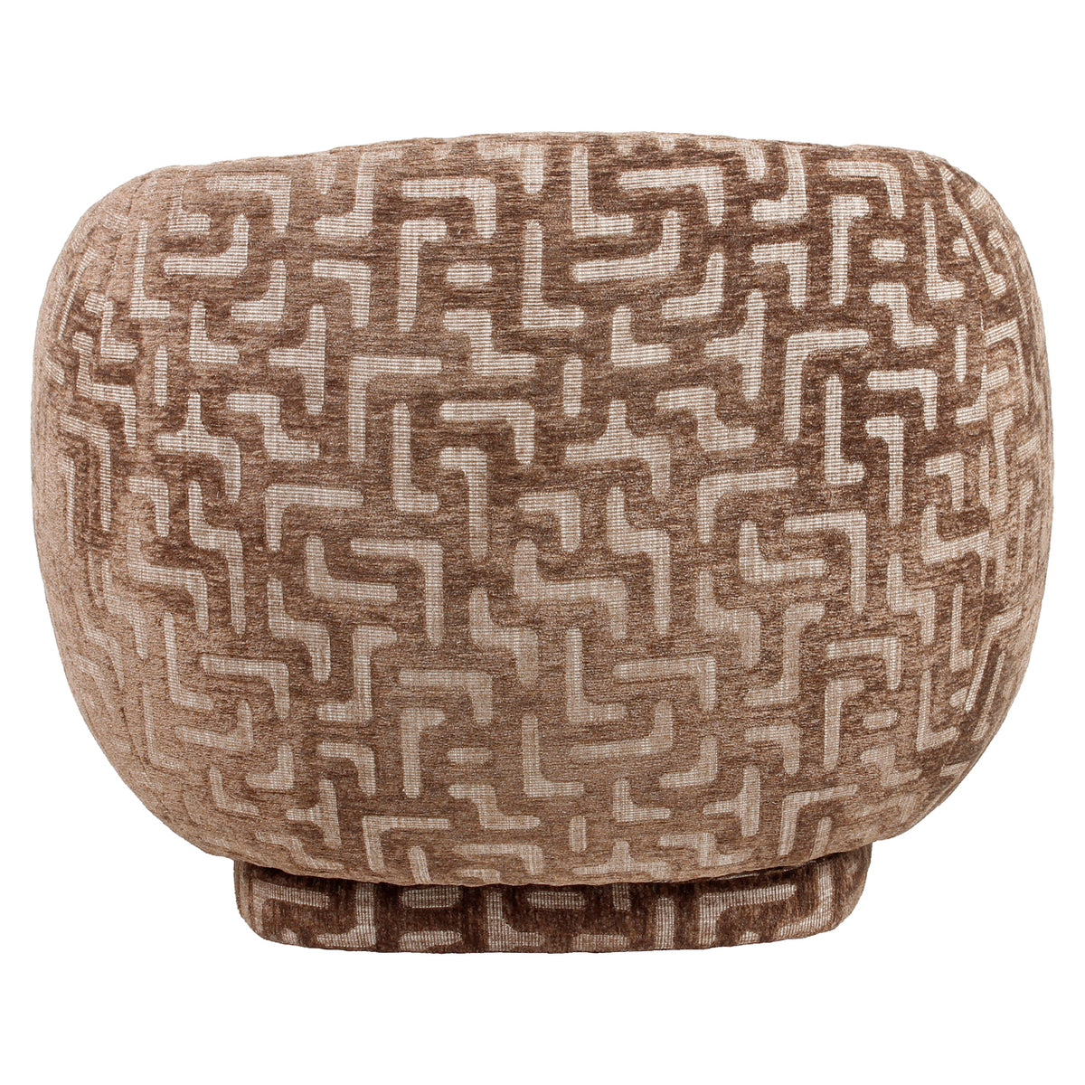 Richmond Möbel Lounge Stuhl Negreslo drehbar brown labyrinth | 216058
