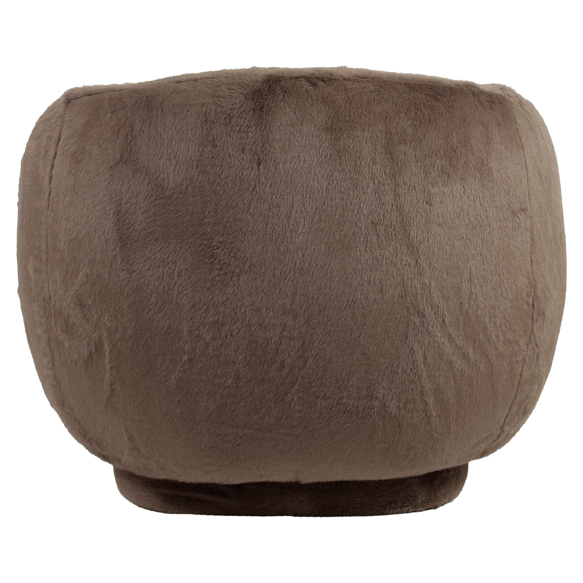 Richmond Möbel Lounge Stuhl Negreslo drehbar brown fluffy | 216059