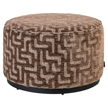Richmond Möbel Hocker & Fußbank Lexie brown labyrinth | 216062