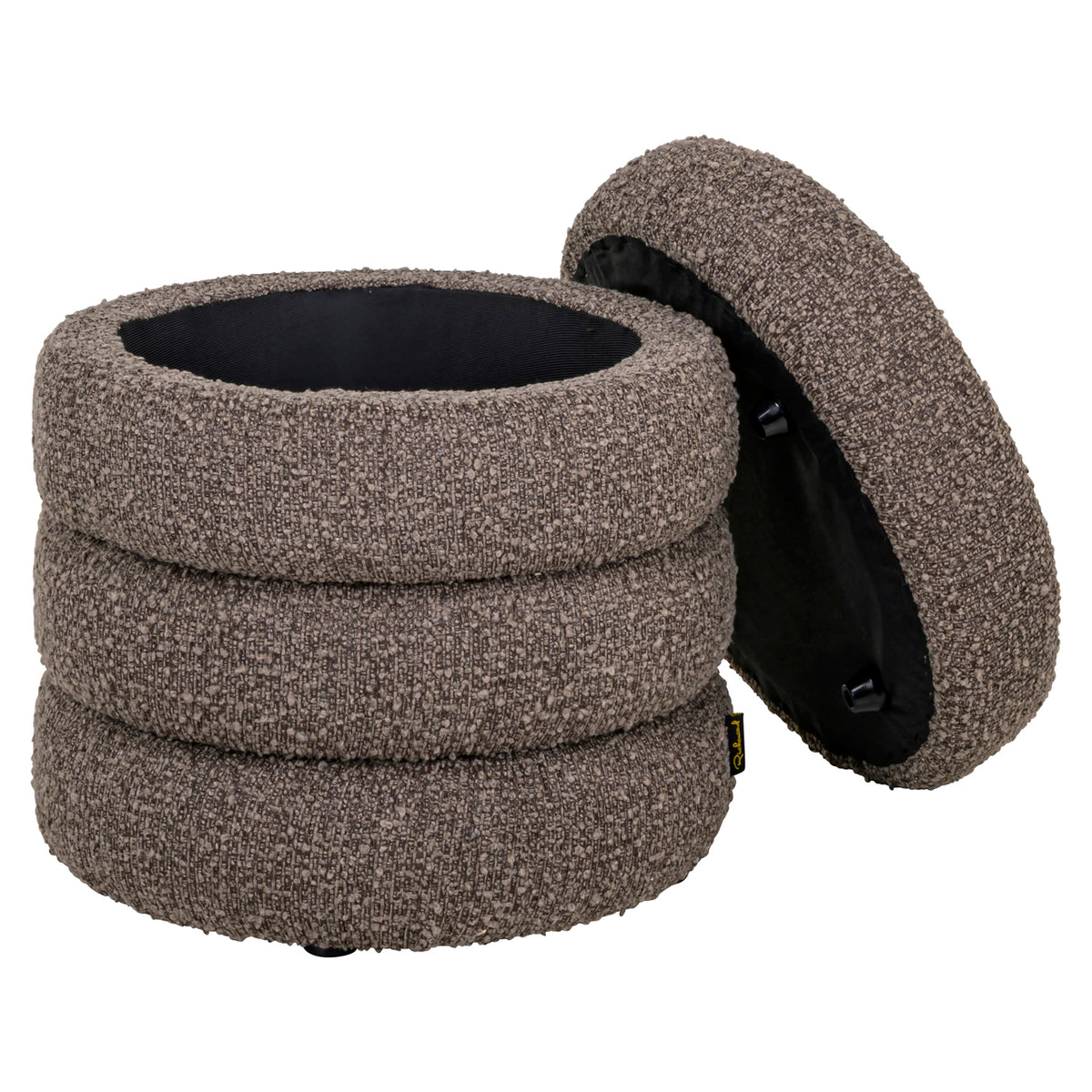 Richmond Möbel Hocker & Fußbank Adele brown chunky | 216065