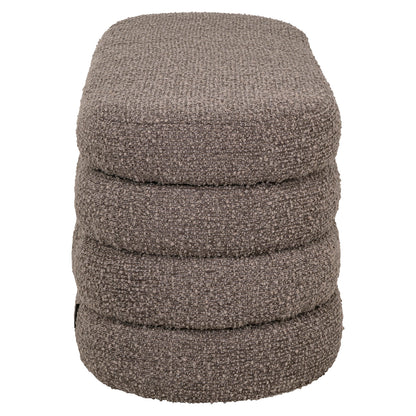Richmond Möbel Hocker & Fußbank Camille brown chunky | 216066