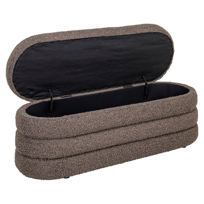 Richmond Möbel Hocker & Fußbank Camille brown chunky | 216066