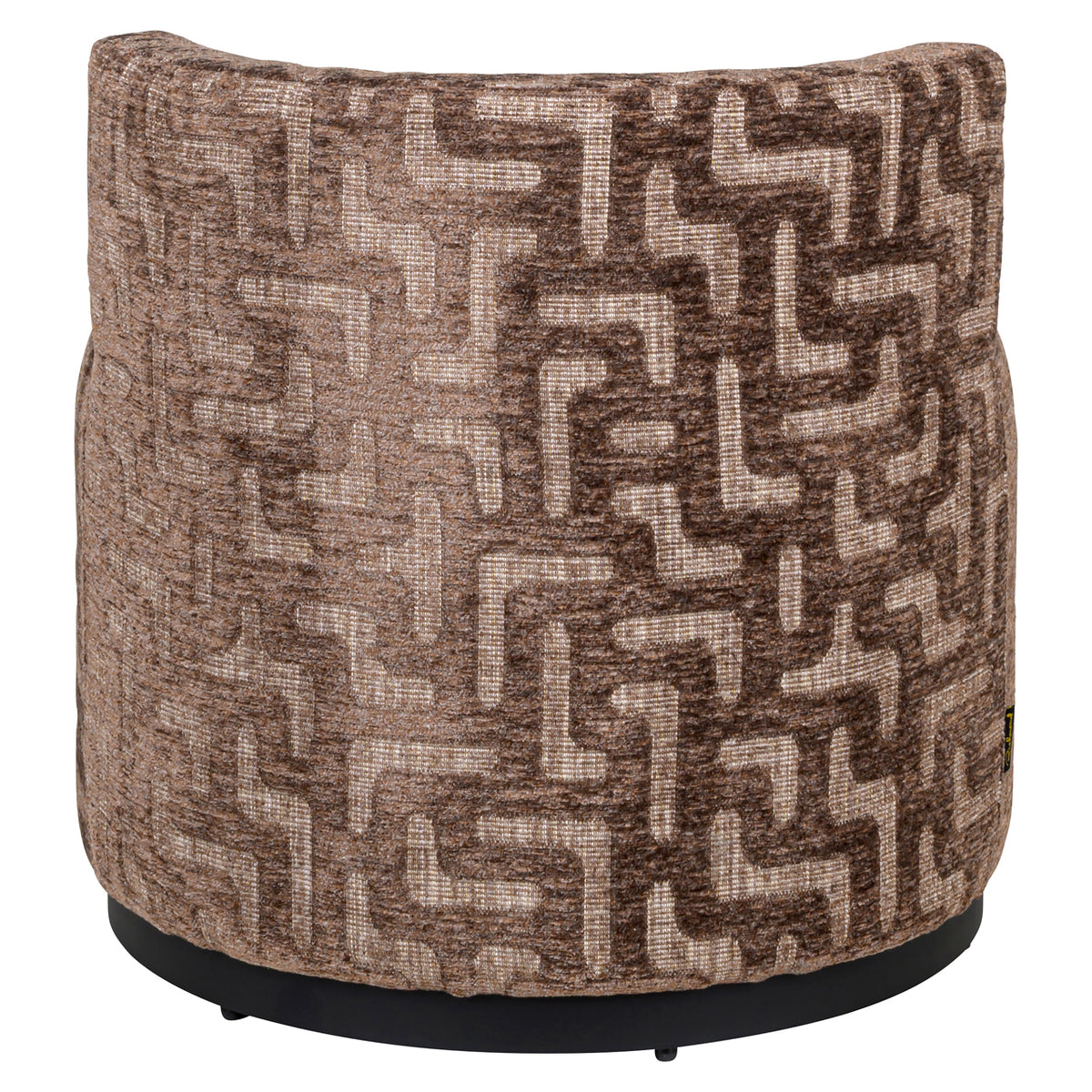 Richmond Möbel Lounge Stuhl Franny brown labyrinth | 216067