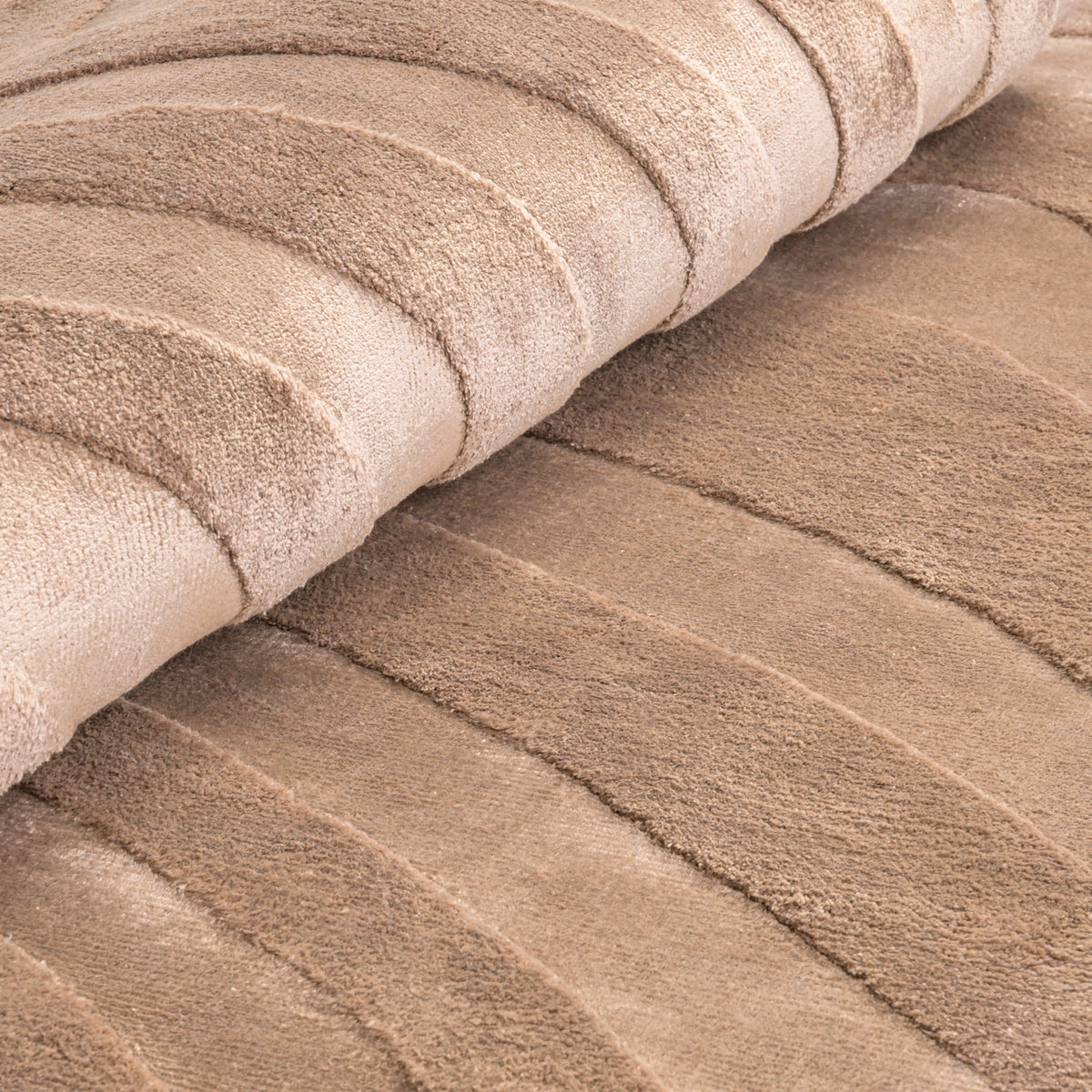 Richmond Möbel Teppich Fellion taupe | 216073