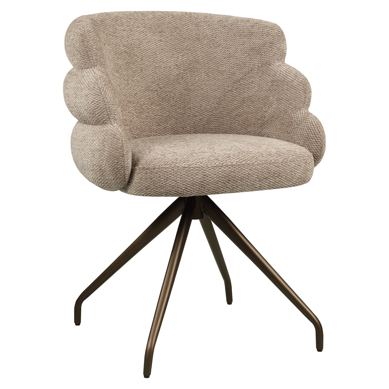 Richmond Möbel | Esszimmerstuhl Kayla drehbar | Cream-unicorn