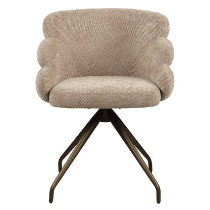 Richmond Möbel | Esszimmerstuhl Kayla drehbar | Cream-unicorn