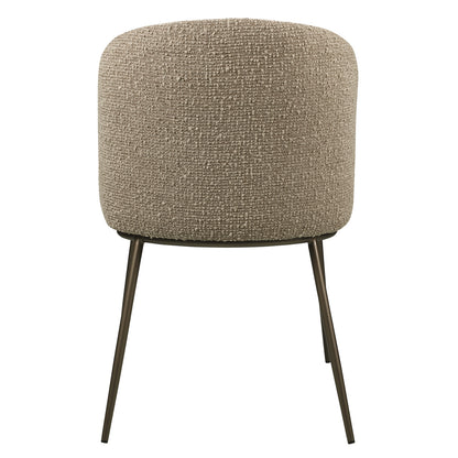 Richmond Möbel | Esszimmerstuhl Elvi Feuerresistent (Set von 2) | Niagara-beige