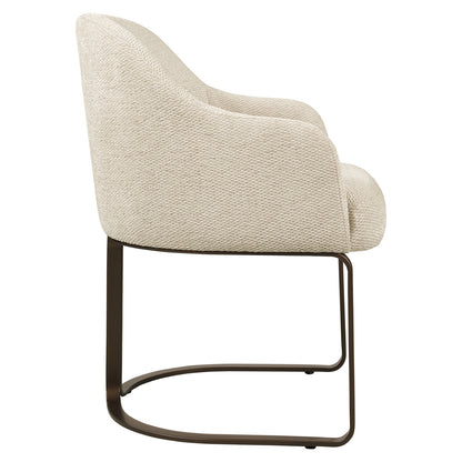 Richmond Möbel Esszimmerstuhl Hadley Feuerresistent natural boldweave | 216094