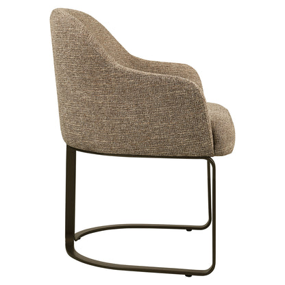 Richmond Möbel Esszimmerstuhl Hadley Feuerresistent brown tweed | 216095