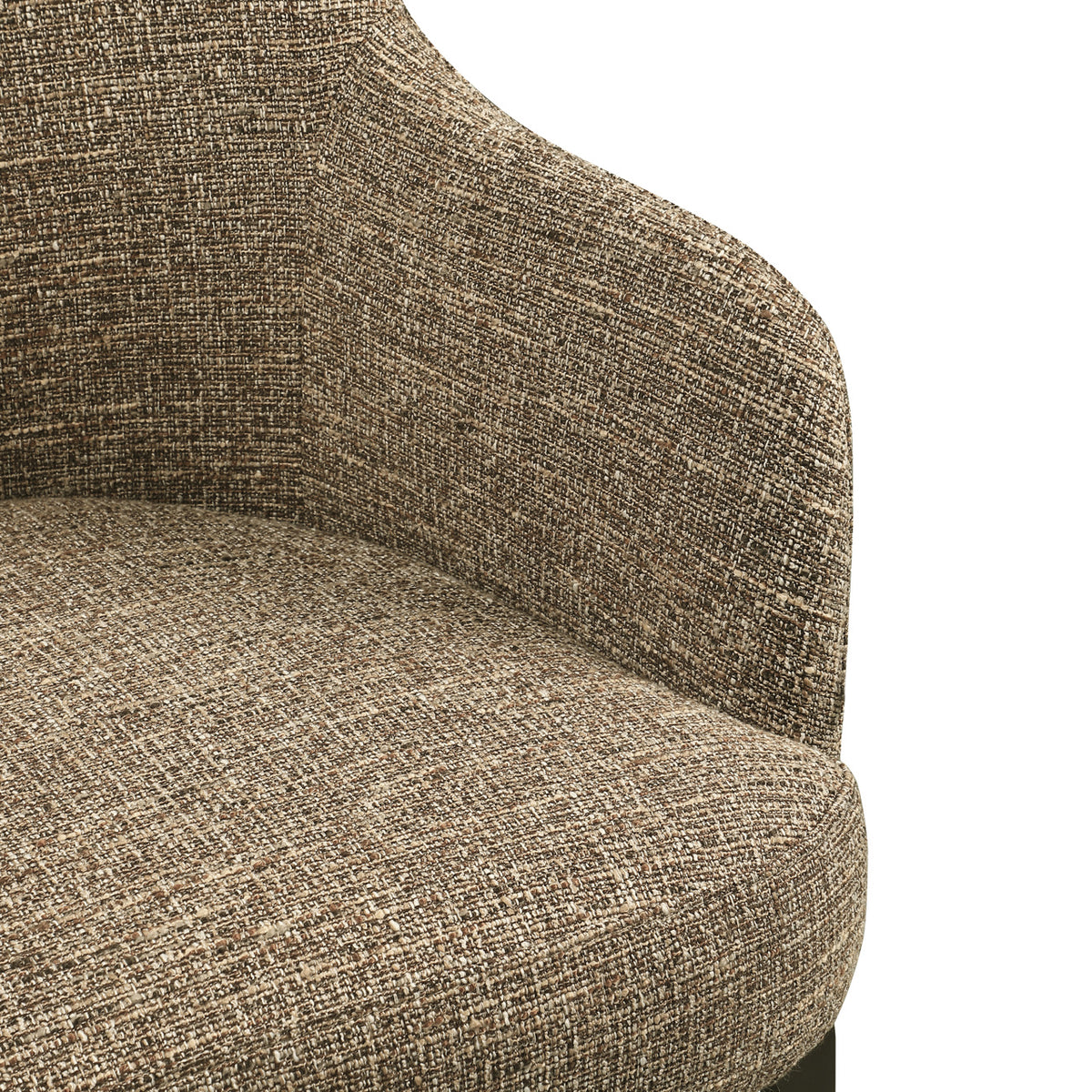 Richmond Möbel Esszimmerstuhl Hadley Feuerresistent brown tweed | 216095