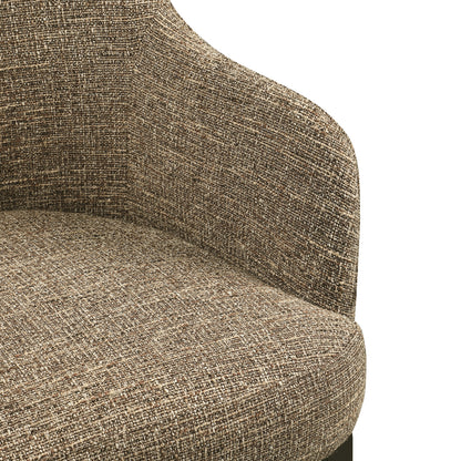 Richmond Möbel Esszimmerstuhl Hadley Feuerresistent brown tweed | 216095
